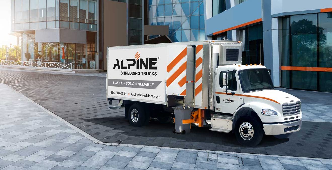 Alpine Shredding Truck